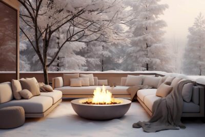 winter-proof patio designs